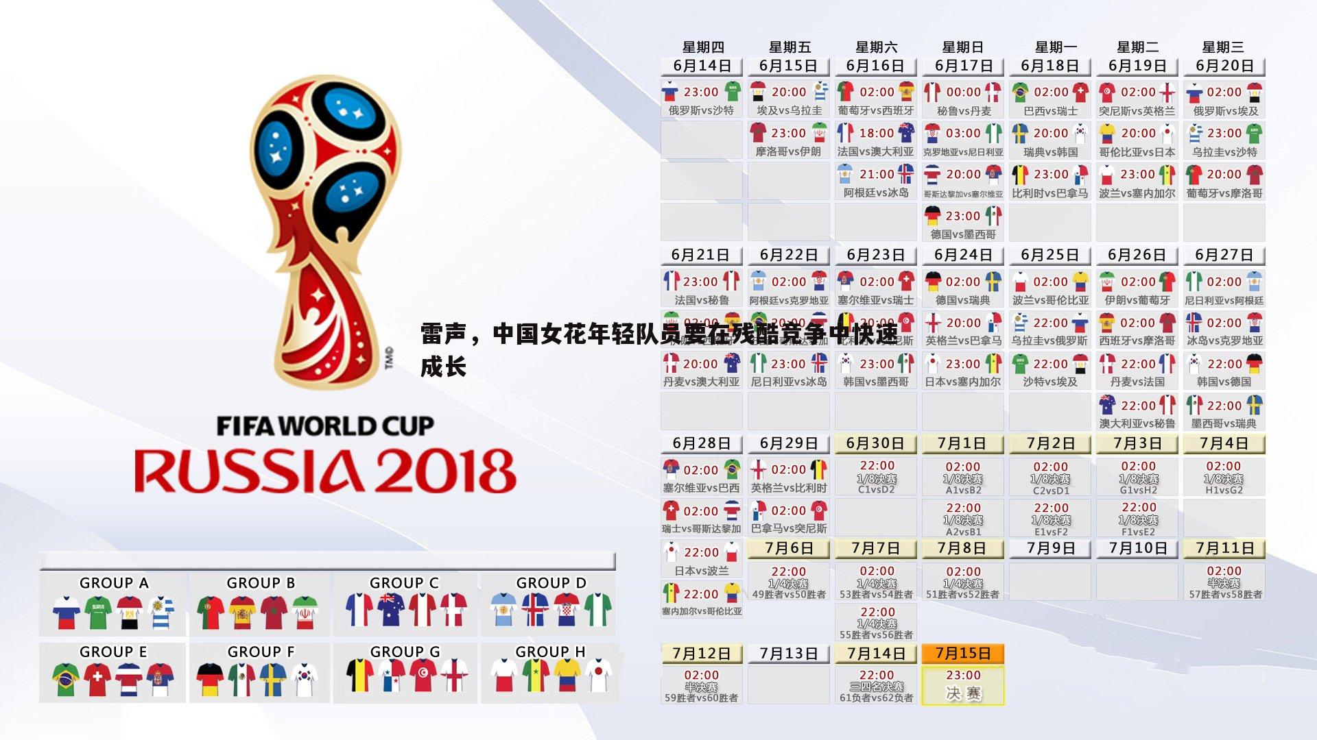 雷声,中国女花年轻队员要在残酷竞争中快速成长